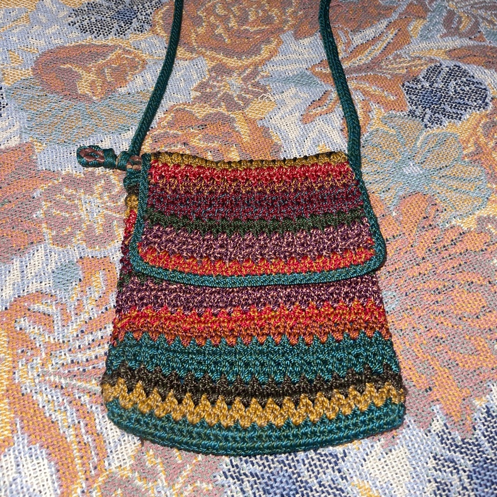 The Sak | Bohemian Stripe Crochet Riviera Crossbody Bag